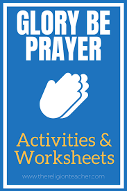 glory be prayer activities and