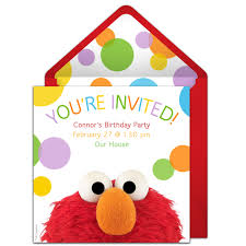 Free Elmo Invitations Elmo Invitations Sesame Street