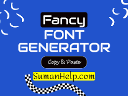 𝟙 fancy font generator fancy text