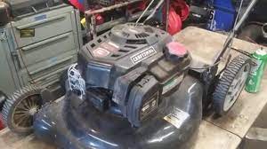 21 inch craftsman mower carburetor cleaning briggs and stratton platinum  7.25 163cc ohv - YouTube