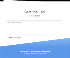 Save The Cat Beat Sheet Explained With Free Template