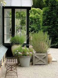 French Grey Garden Design Garden