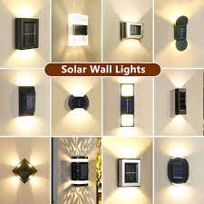 Solar Wall Lights Up Down Lamp