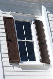 exterior solid core vinyl shutters