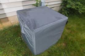 The heat then collides with the cold outside air and can cause condensation, rust, and damage. 34 Inch Dia Round Air Conditioner Cover Cedar Point Hentexcovers