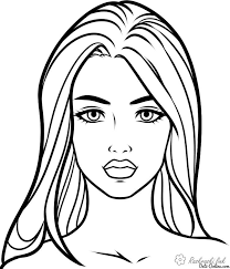 Free, printable mandala coloring pages for adults in every design you can imagine. Makeup Girl Coloring Pages Coloring Home