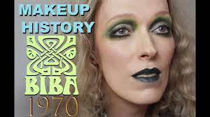 makeup history 1970 the biba look