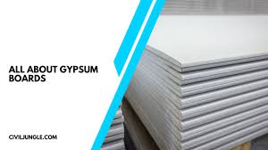 properties of gypsum board