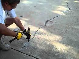 how to fix a concrete driveway
