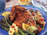 chicken marinated in garlic  chilies and citrus juices