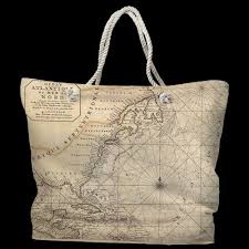 Old World Water Repellent Nautical Chart