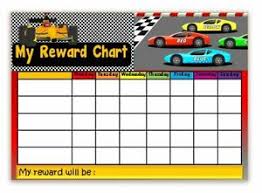 Details About Racing Car Reward Chart Behaviour Chores Goals Potty Free Pen Stickers
