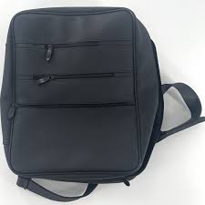 mac cosmetic bag matte black