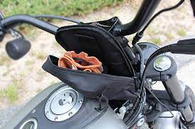 motorcycle handlebar bags handling