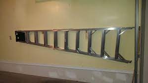 How To Extension Ladder In Garage