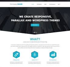 034 Download Free Web Template Design Simple Parallax