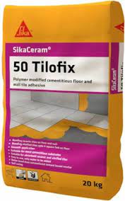sikaceram 50 tilofix tile adhesive bag