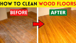 how to clean hardwood floors make
