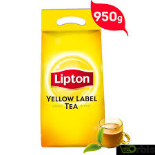 lipton yellow label black tea 950g