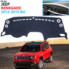 Inside, 2020 jeep renegade accessories and parts provide the familiar look and feel. Dashboard Cover Protective Pad For Jeep Renegade 2014 2019 Bu Trailhawk Car Accessories Dash Board Sunshade Carpet 2017 2018 Car Stickers Aliexpress
