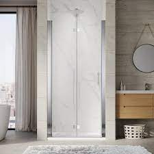 Frameless Bi Fold Shower Door