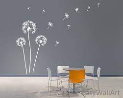dandelion wall decor