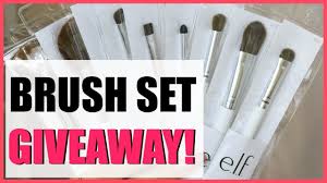 elf brushes review brush set closed