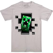 Minecraft Boys Creeper Inside Youth T Shirt