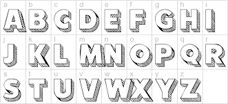 Block Letters On Graph Paper With Lines Google Search