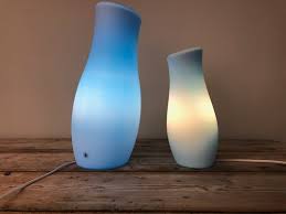 Blue Ikea Mylonit Lamp Vintage Blue