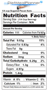 nutrition facts label nuts seeds 4