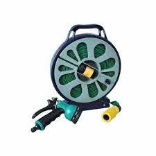 50ft 15m Flat Hose Pipe Amp Reel With