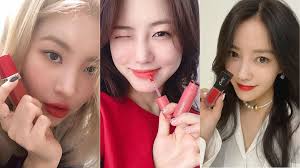top lipsticks that korean celebrities