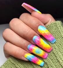10 tie dye nail art designs to match