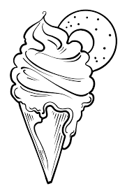 Lollipop coloring page accanto org. Ice Cream Cone And Pink Lollipop Coloring Page Online Free