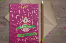 Create A Festive Thank You Card In Photoshop Design Cuts