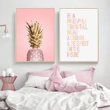 pineapple decor bedroom pineapple wall