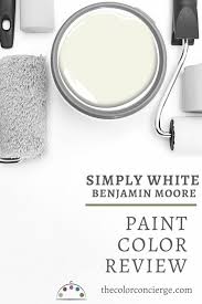 benjamin moore simply white color