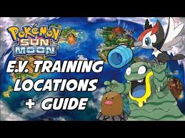 Pokemon Sun And Moon Ev Training Guide Best Places To Ev