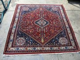 handmade in india wool vine rug