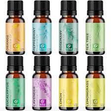 Amazon.com: Pure Essential Oil Set for Diffuser - Aromatherapy Essential Oils for Diffusers for Home Travel and Self Care with Natural Essential Oils for Hair Skin and Nails - Oil Diffuser Essential