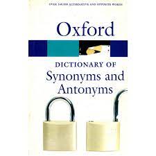 oxford dictionary of synonyms and antonyms