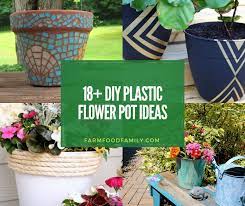 18 Creative Diy Plastic Flower Pot