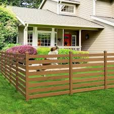 Brown Garden Fence W