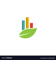 Nature Chart Logo Design Info Graphic Symbol Icon
