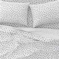 Dot Sheets Grey Dots By Charlottewinter