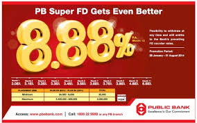 That's $120 you can earn in as with most fixed deposit accounts in singapore, the interest rates increase with a longer tenure. Public Bank Super Fd Offer 8 88 Rate