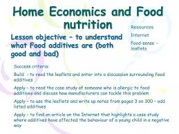 ppt home economics and food nutrition