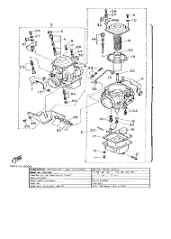 Fuel is delivered to the cylinders by two hitachi or mikuni carburetors; 1986 Yamaha Virago 700 Xv700ss Carburetor Parts Oem Diagram For Motorcycles