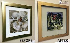 diy floating glass frame make from any
